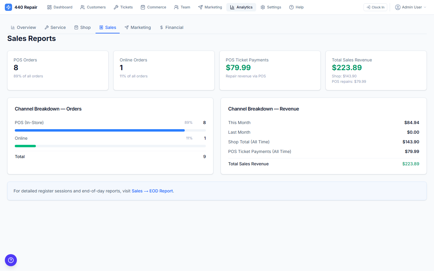 Reports & Analytics — screenshot 5