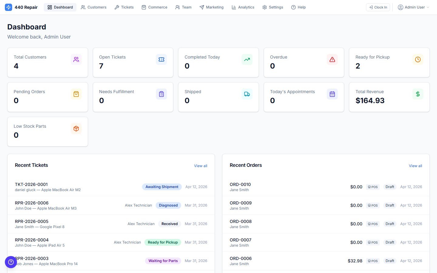 Reports & Analytics — screenshot 1