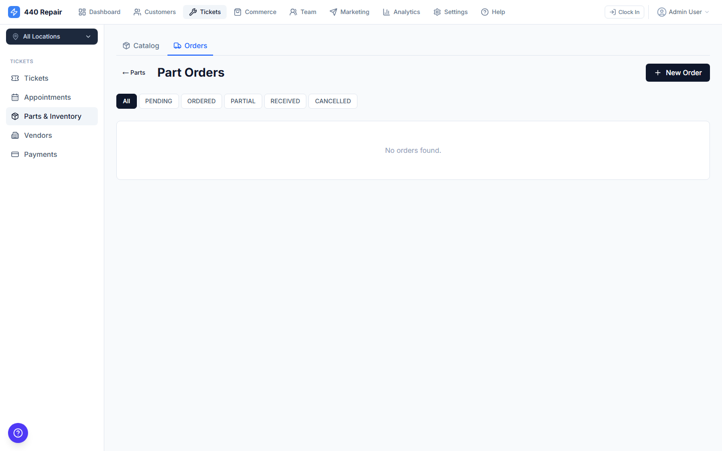 Parts & Inventory Control — screenshot 5