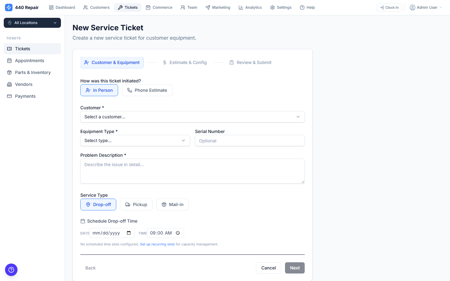 Equipment & Device Tracking — screenshot 5