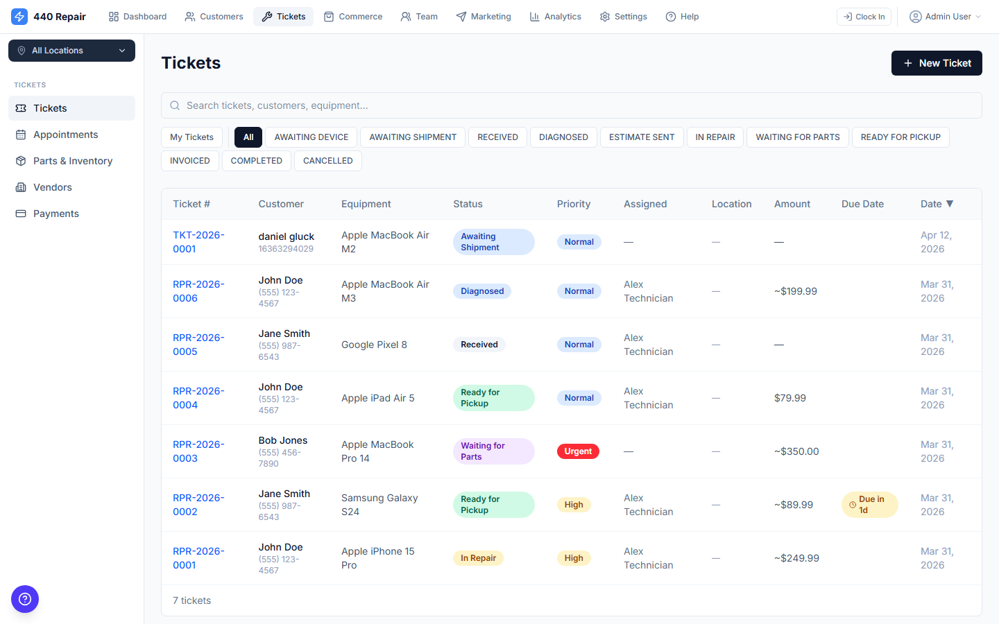 Point of Sale Terminal — screenshot 6