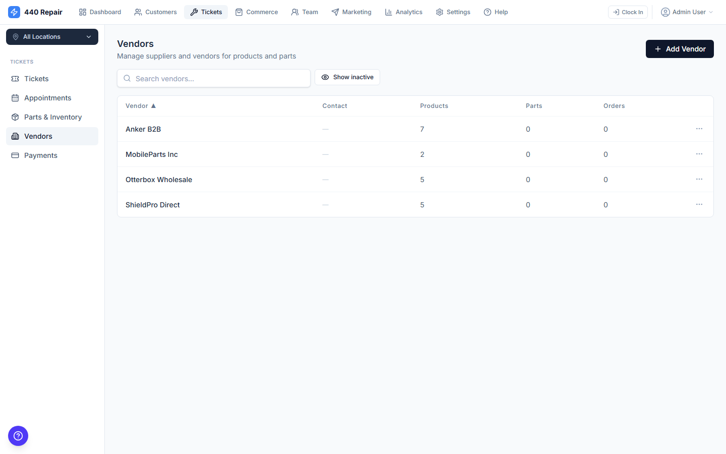 Parts & Inventory Control — screenshot 4