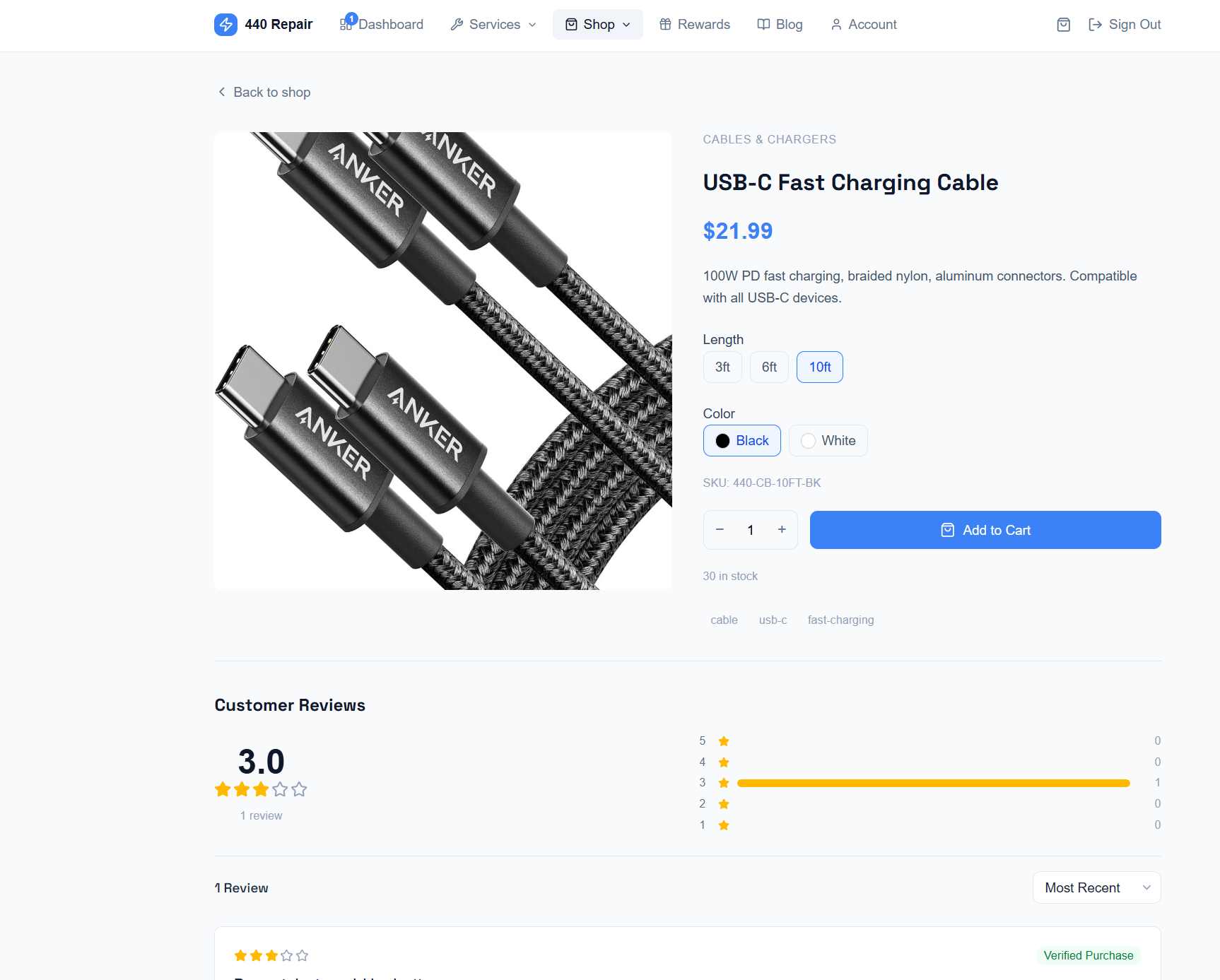 Built-In Online Shop — screenshot 6