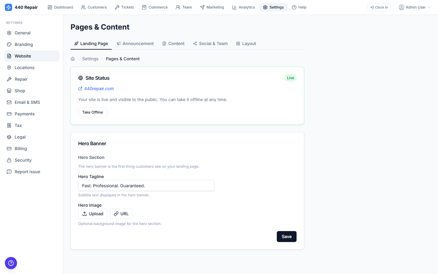 Blog & Content Pages — screenshot 2