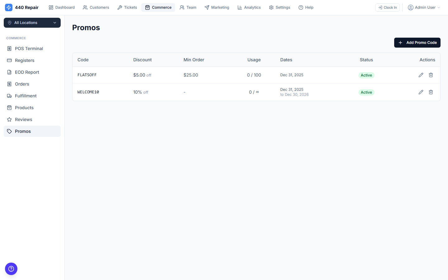 Built-In Online Shop — screenshot 2